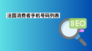 法国消费者手机号码列表